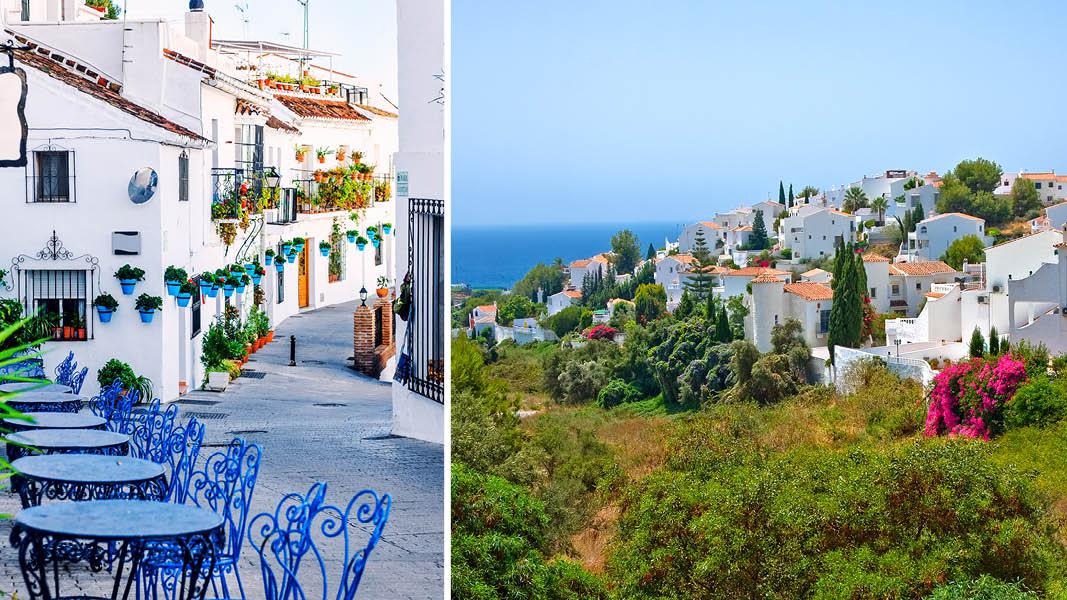 Mijas i Andalusien, hvide landsbyer i Spanien